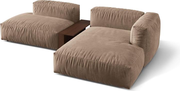 Actual product image Micadoni Modular Right Corner Sofa, "Martina", 2 Seats, 292x176x75 Made in Europe (Corner sofa)