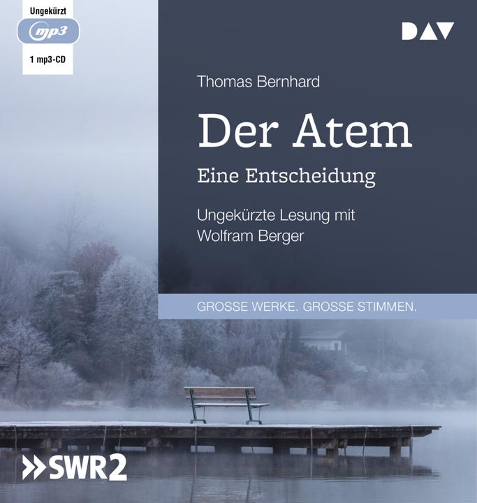 Produktbild Der Atem. Eine Entscheidung (Stefan Hilsbecher, Thomas Bernhard, Wolfram Berger, Deutsch)
