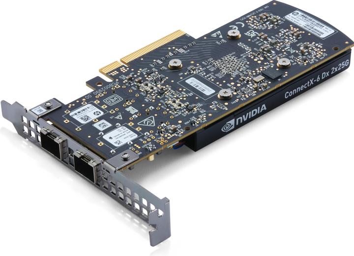 HP NVIDIA Mellanox ConnectX-6 DX Dual Port 10/25GbE SFP28 NIC (Ethernet)