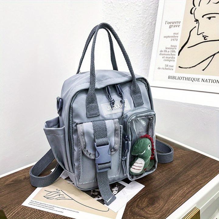 Only-Bags.Store Mini niedlich Dinosaurier Rucksack, solide Farbe Mode lässig einfache einzigartige Rucksack