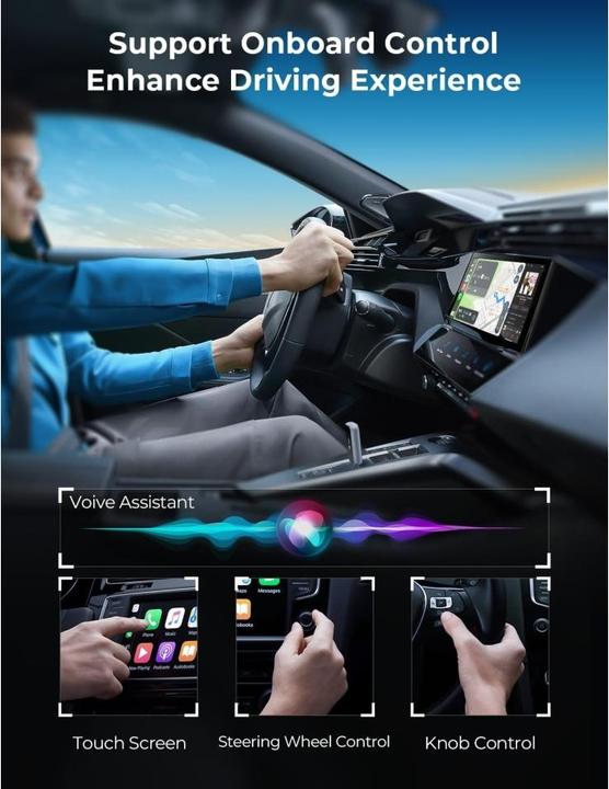 Image du produit PowerGuard 2-in-1 Wireless iOS Carplay & Android Auto Dongle