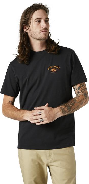Fox Tee 22 At Bay Ss Premium Blk M (M)
