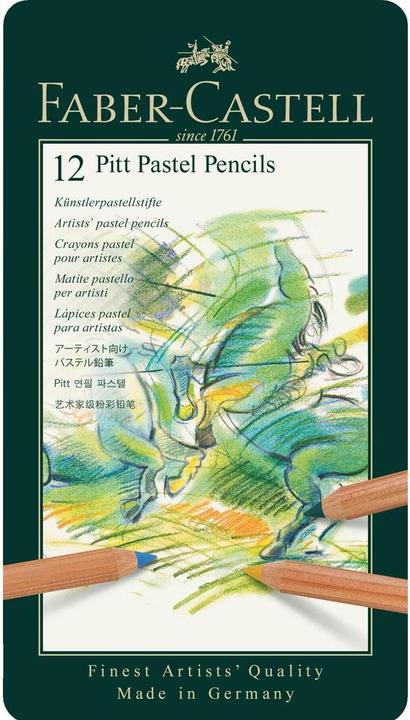 Produktbild Faber-Castell Pitt Pastell (Mehrfarbig, 12 x)