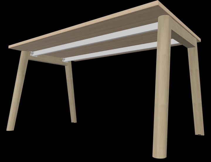 Produktbild Narbutas Nova Wood Schreibtisch (1400 x 800 x 740 mm)