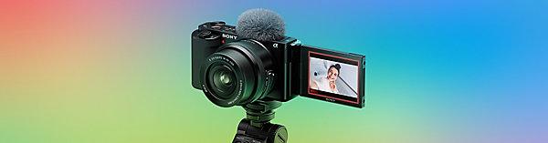 Actual product image Sony Alpha ZV-E10L (16 - 50 mm, 24 Mpx, APS-C / DX)