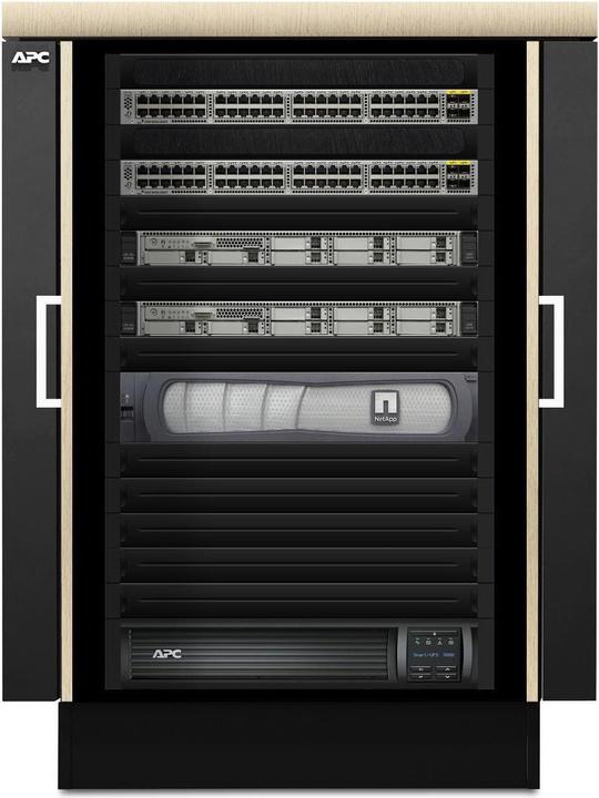 Actual product image APC NetShelter CX (18 RU, 19 inch rack)