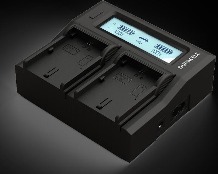 Actual product image Duracell Dual charger for DR9943/LP-E6 (Camera battery charger)