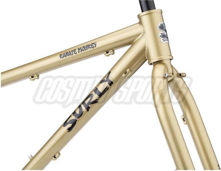 Actual product image Surly Karate Monkey MTB frame kit, 27.5+/29", XL, fool's gold