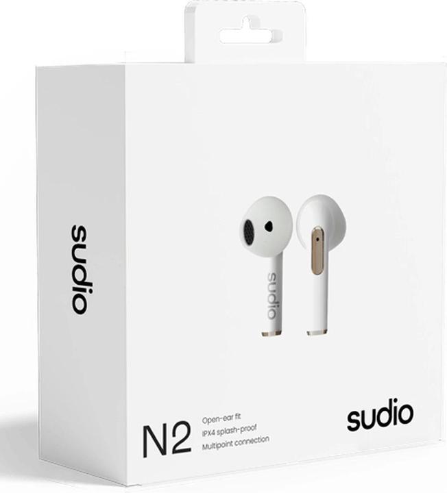 Image du produit Sudio Ecouteur Sans Fil N2 Blanc (ANC, 6 h, Filaire)