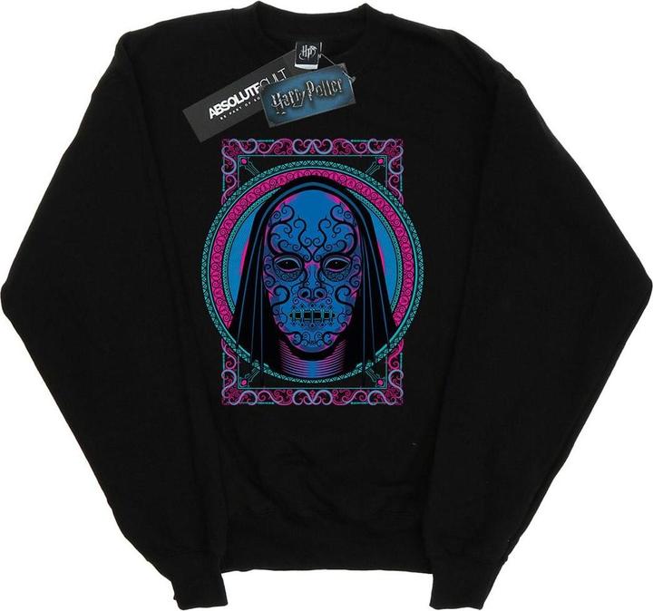 Neon Death Eater Mask Sweatshirt Jungen