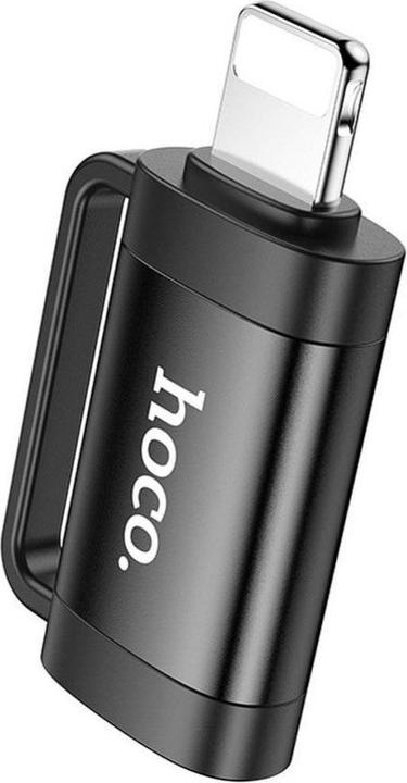 Actual product image Hoco Cable adapter OTG Lightning (male) to Type C (female) 2A UA31B black (USB-A, Lightning)