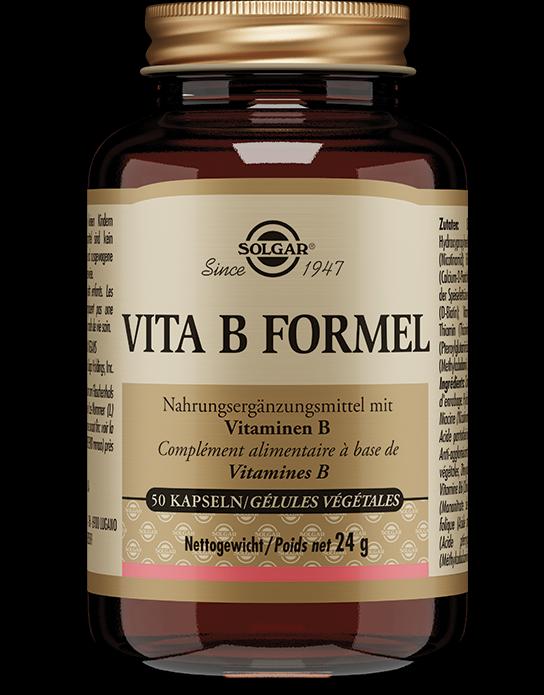 Actual product image Solgar Vita B Formula Caps (50 Piece, Capsules, 24 g)