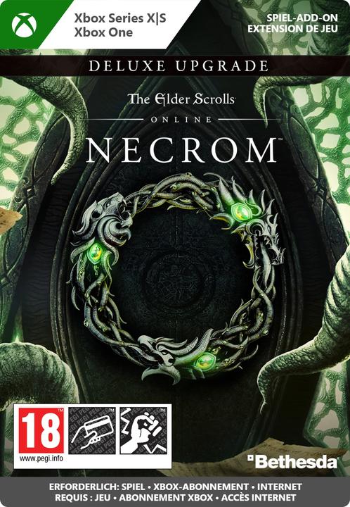 Produktbild Microsoft Xbox The Elder Scrolls Online Deluxe Upgrade Necrom Download Code (Xbox Series X, Xbox Series S)