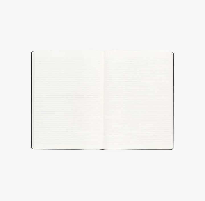 Image du produit Moleskine Carnet classique (A4, À rayures, Couverture rigide)