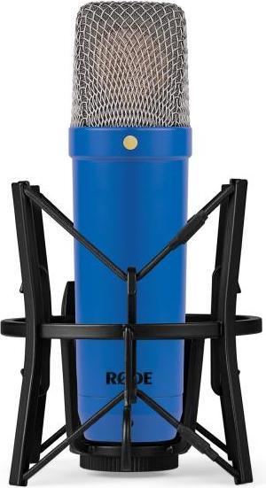 Actual product image RØDE NT1 Signature Cobalt Blue Microphone with Stand
