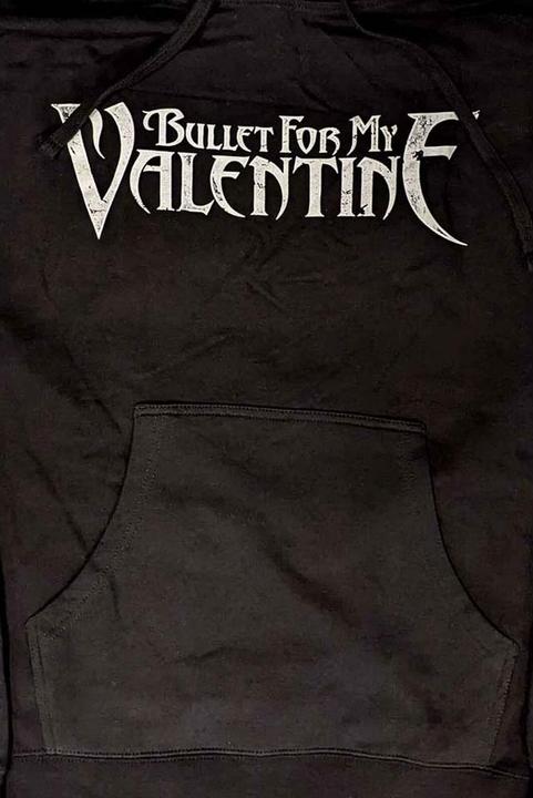 Produktbild Bullet For My Valentine Erwachsene Raven Logo Pullover Hoodie (L)
