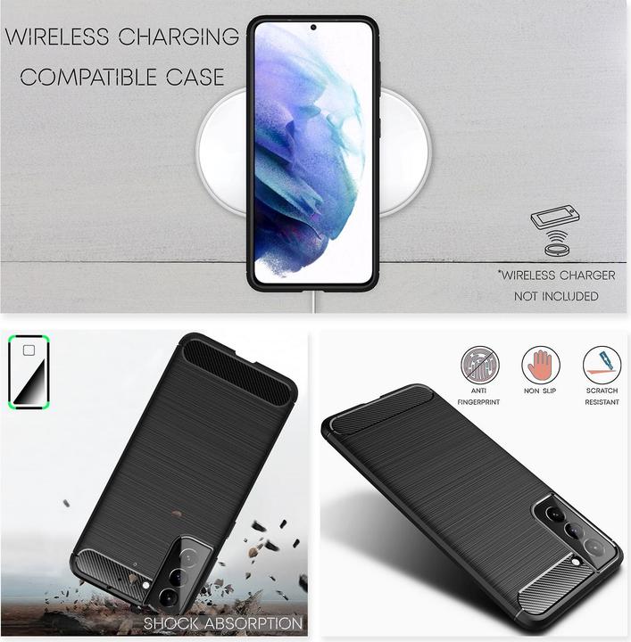 Actual product image Nalia Mobile phone cover (Samsung Galaxy S21)