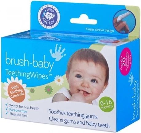 Actual product image Brush-Baby Teething cloths (1 x)