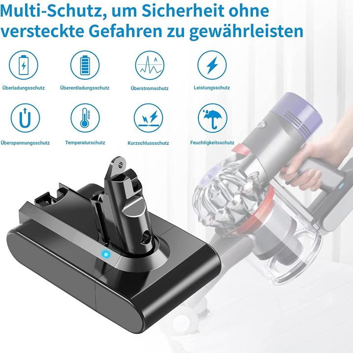 Actual product image Aimax 4600mAh V6 Battery for Dyson