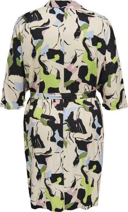 Produktbild Only CARISIDORA Midikleid Tunika mit halber Knopfleiste (48)
