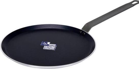 Yato Profi Crepe Pfanne Ø300mm in Gastro-Qualität Aluminium Teflon Beschichtung Crepepfanne (29 cm, Pfannenset + Topfset, Aluminium)