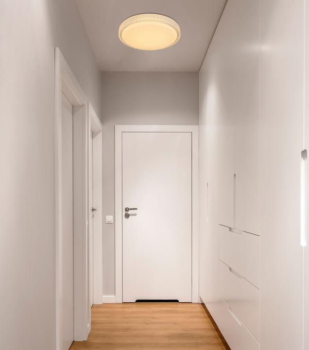 Produktbild Globo Deckenleuchte Ovi weiss 1xLED (1600 lm)