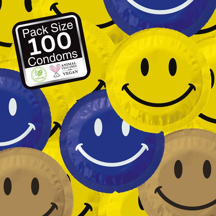 Produktbild Pipedream Smiley Face Regular (100 Stk.)