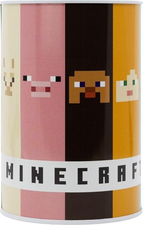 Produktbild Stor MINECRAFT - Tirelire en Métal - H 15 cm x D 10cm (Ø 10 x 15 cm)
