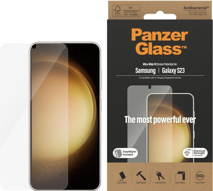 Produktbild PanzerGlass Ultra Wide (1 Stück, Samsung Galaxy S23)