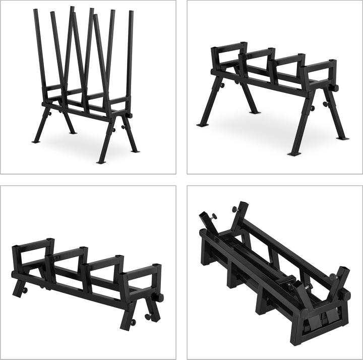 Actual product image Relaxdays Sawhorse