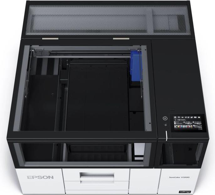 Produktbild Epson SureColor V1000 A4 UV flatbed printer offering high quality at low cost (Farbe)