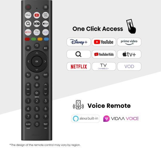 Actual product image Hisense TV 55A7Q (55", QLED, UHD, 2025)