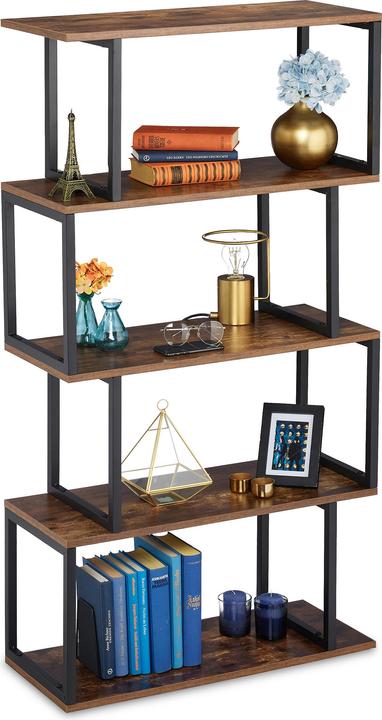 Actual product image Relaxdays Bookcase (73 x 30 x 136 cm)