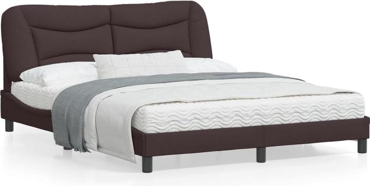 Actual product image VidaXL Bed frame with LED fabric (160 x 200 cm)