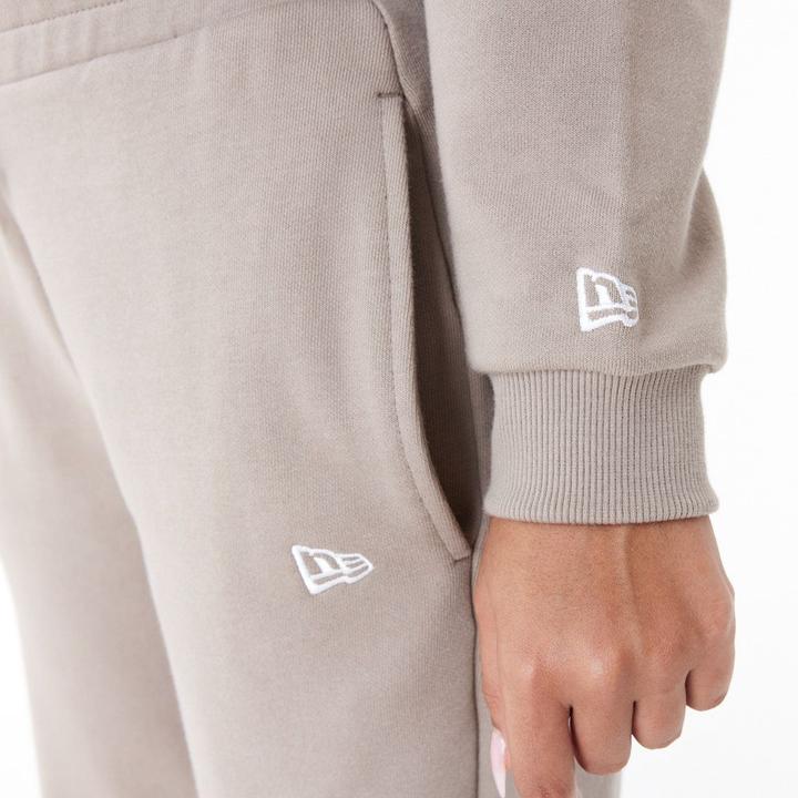 Produktbild New Era Ladies Cropped Fleece Hoody ash brown - XL (XL)