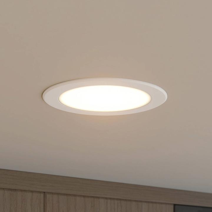 Produktbild Prios Rida LED-Einbaustrahler, CCT, 14,5 cm, 12 W (1060 lm)
