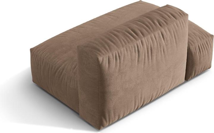 Actual product image Micadoni Modular Left Open Corner Sofa, "Martina", 1 Seat, 133x106x75 Made in Europe (Corner sofa)