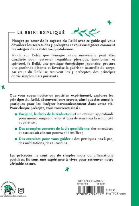 Produktbild Le reiki expliqué (Französisch, Rosset Christelle, 2024)
