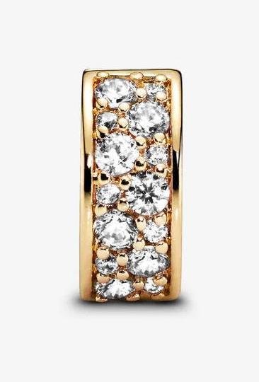 Image du produit Pandora Clear Pavé (Plaqué or, Métal, Argent massif)