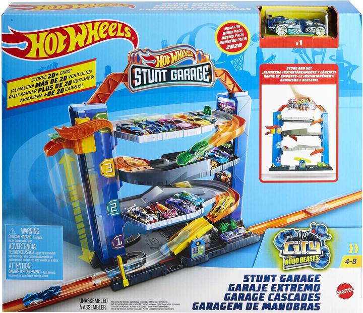 Actual product image Hot Wheels Stunt Garage, play set