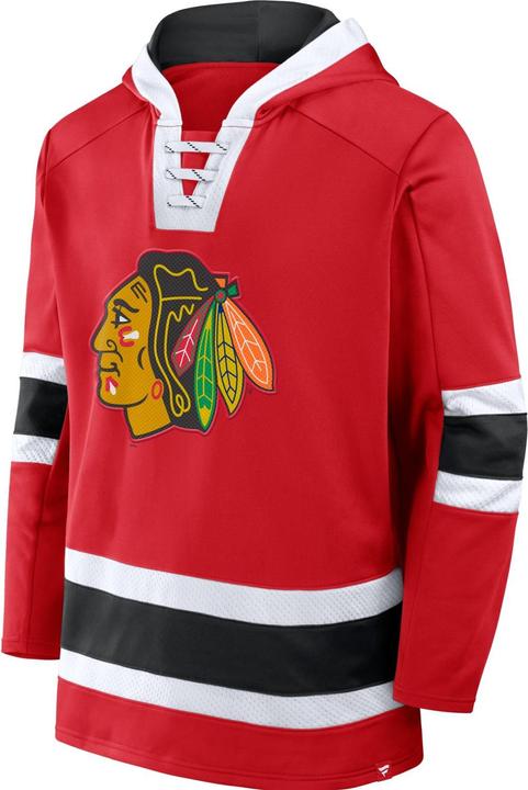 Fanatics Chicago Blackhawks NHL Laced Hockey Hoody - S (S)