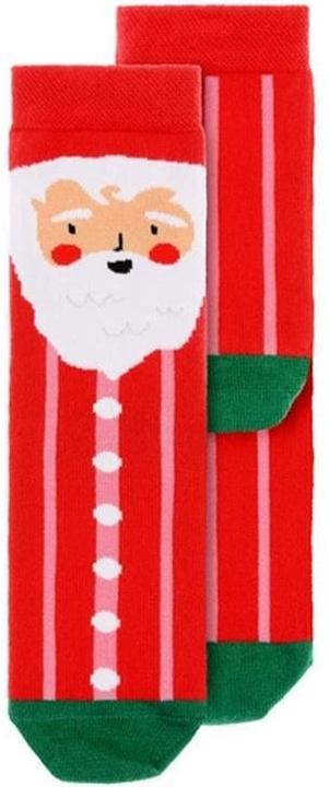Partydeco Socks Santa, mix, 27-30 (1 pkt / 1 pc.) (Einzelpack, 27 - 30)
