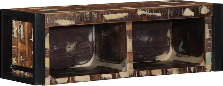 Image du produit VidaXL Meuble TV Multicolore 80x30x25 cm Vieux bois massif (80 x 30 x 25 cm)