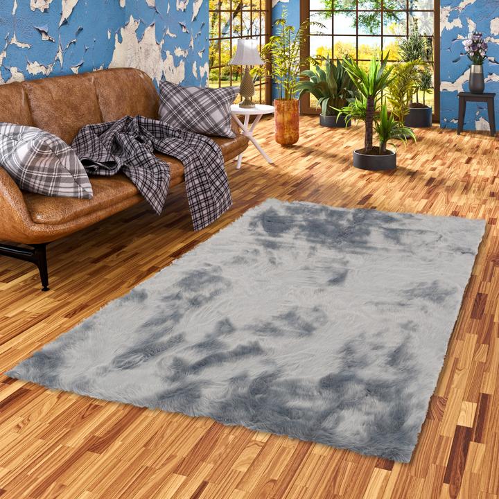 Immagine prodotto Pergamon Tappeto di pelliccia super morbido di lusso Aspen Melted (90 x 160 cm)