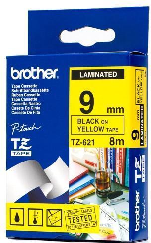 Produktbild Brother Tze-621 (0.90 cm, Gelb)