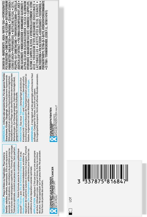 Immagine prodotto La Roche Posay Cicaplast Baume B5 (Crema corpo, 100 ml)
