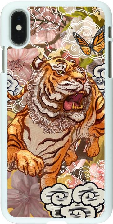 Actual product image PhoneLook Cover white Spring 23 japanese tiger (Apple iPhone XS Max)