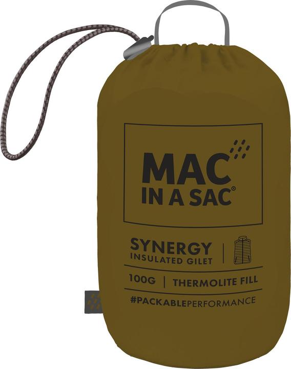 Actual product image Mac in a Sac SYNERGY Thermolite GILET (XL)