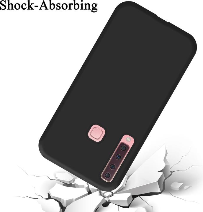 Actual product image Cadorabo TPU Liquid Silicone Case Cover for Samsung Galaxy A9 2018 (Samsung Galaxy A9 (2018))