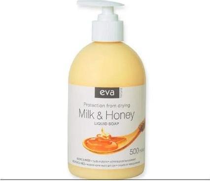 Immagine prodotto Eva Natura Sapone liquido cremoso 500ml Latte e Miele (Sapone liquido, 500 ml)